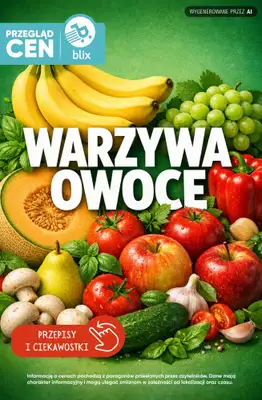 Dino - gazetka promocyjna Owoce i warzywa - przegląd cen i ciekawostki od poniedziałku 31.08 do niedzieli 06.09