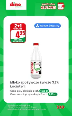 Dino - gazetka promocyjna Specjalna oferta na 31.08.2026 - promocje spoza gazetki od poniedziałku 31.08 do poniedziałku 31.08 - strona 2