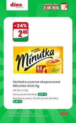Dino - gazetka promocyjna Specjalna oferta na 31.08.2026 - promocje spoza gazetki od poniedziałku 31.08 do poniedziałku 31.08 - strona 11