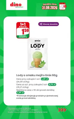 Dino - gazetka promocyjna Specjalna oferta na 31.08.2026 - promocje spoza gazetki od poniedziałku 31.08 do poniedziałku 31.08 - strona 10