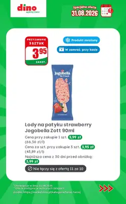 Dino - gazetka promocyjna Specjalna oferta na 31.08.2026 - promocje spoza gazetki od poniedziałku 31.08 do poniedziałku 31.08 - strona 7
