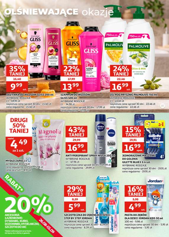 Auchan - gazetka promocyjna Gazetka Zielona Góra | Zacznij od śniadania od środy 26.08 do wtorku 08.09 - strona 18