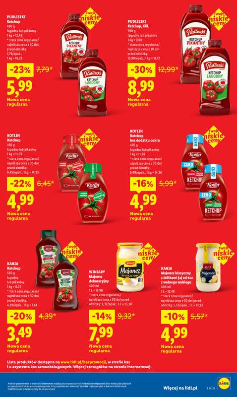 Lidl - gazetka promocyjna Rewolucja Cenowa! od piątku 21.08 do środy 30.09 - strona 7