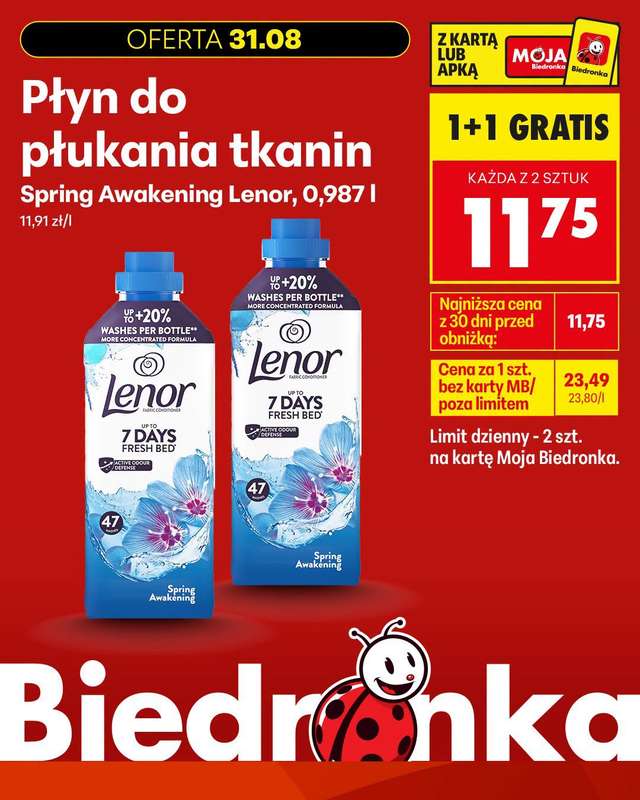 Biedronka - gazetka promocyjna Biedronkowe oszczędności od poniedziałku 31.08 do poniedziałku 31.08 - strona 18