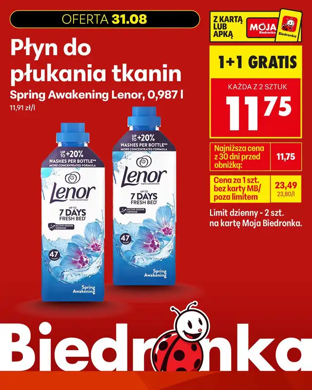 Biedronka - gazetka promocyjna Biedronkowe oszczędności od poniedziałku 31.08 do poniedziałku 31.08 - strona 18