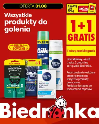 Biedronka - gazetka promocyjna Biedronkowe oszczędności od poniedziałku 31.08 do poniedziałku 31.08 - strona 20