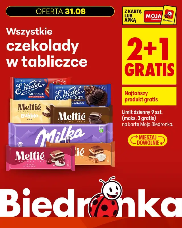 Biedronka - gazetka promocyjna Biedronkowe oszczędności od poniedziałku 31.08 do poniedziałku 31.08 - strona 13