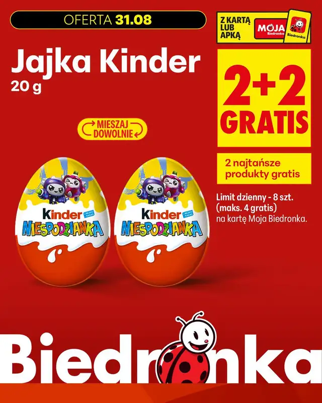 Biedronka - gazetka promocyjna Biedronkowe oszczędności od poniedziałku 31.08 do poniedziałku 31.08 - strona 12