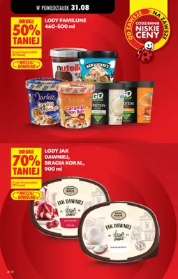 Biedronka - gazetka promocyjna Od poniedziałku od poniedziałku 31.08 do soboty 05.09 - strona 32