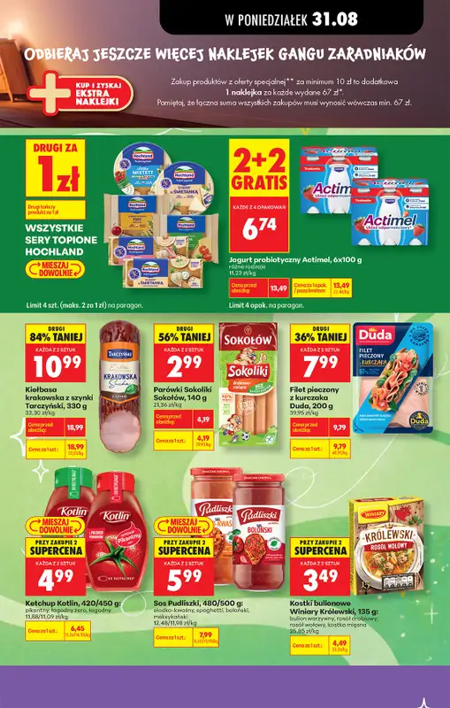 Biedronka - gazetka promocyjna Od poniedziałku od poniedziałku 31.08 do soboty 05.09 - strona 45