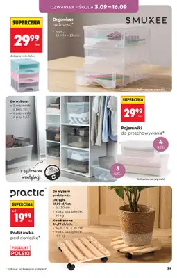 Biedronka - gazetka promocyjna Hity i inspiracje, od 31.08 od poniedziałku 31.08 do środy 16.09 - strona 43
