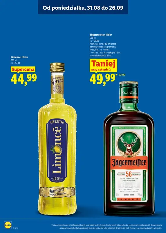 Lidl - gazetka promocyjna Katalog alkoholi mocnych od poniedziałku 31.08 do soboty 26.09 - strona 23