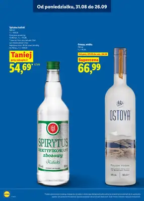 Lidl - gazetka promocyjna Katalog alkoholi mocnych od poniedziałku 31.08 do soboty 26.09 - strona 10
