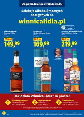 Lidl - gazetka promocyjna Katalog alkoholi mocnych od poniedziałku 31.08 do soboty 26.09 - strona 29