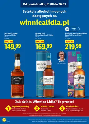 Lidl - gazetka promocyjna Katalog alkoholi mocnych od poniedziałku 31.08 do soboty 26.09 - strona 29