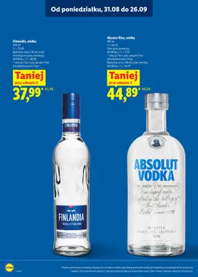 Lidl - gazetka promocyjna Katalog alkoholi mocnych od poniedziałku 31.08 do soboty 26.09 - strona 9