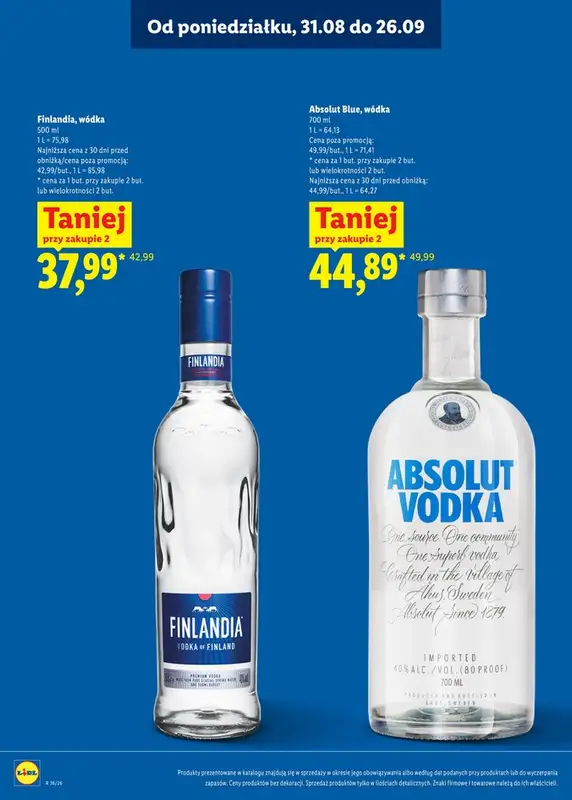 Lidl - gazetka promocyjna Katalog alkoholi mocnych od poniedziałku 31.08 do soboty 26.09 - strona 9