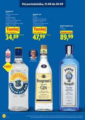 Lidl - gazetka promocyjna Katalog alkoholi mocnych od poniedziałku 31.08 do soboty 26.09 - strona 21