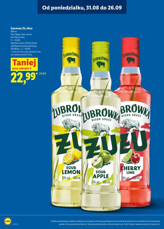 Lidl - gazetka promocyjna Katalog alkoholi mocnych od poniedziałku 31.08 do soboty 26.09 - strona 26
