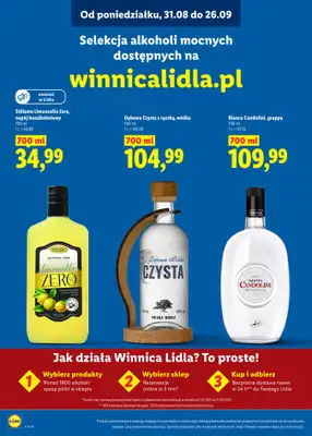 Lidl - gazetka promocyjna Katalog alkoholi mocnych od poniedziałku 31.08 do soboty 26.09 - strona 27