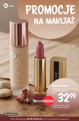 Rossmann - gazetka promocyjna PROMOCJE na makijaż od poniedziałku 31.08 do środy 09.09