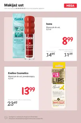 Rossmann - gazetka promocyjna PROMOCJE na makijaż od poniedziałku 31.08 do środy 09.09 - strona 11