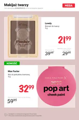 Rossmann - gazetka promocyjna PROMOCJE na makijaż od poniedziałku 31.08 do środy 09.09 - strona 4