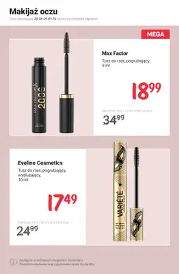 Rossmann - gazetka promocyjna PROMOCJE na makijaż od poniedziałku 31.08 do środy 09.09 - strona 5