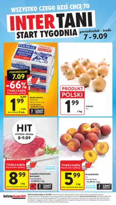 Intermarche - gazetka promocyjna Gazetka od czwartku 03.09 do środy 09.09 - strona 44
