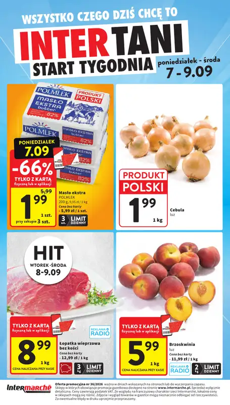 Intermarche - gazetka promocyjna Gazetka od czwartku 03.09 do środy 09.09 - strona 44
