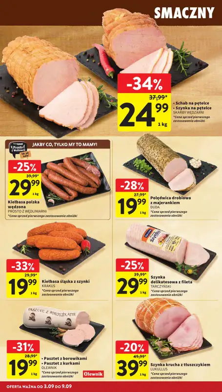 Intermarche - gazetka promocyjna Gazetka od czwartku 03.09 do środy 09.09 - strona 14