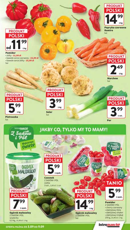 Intermarche - gazetka promocyjna Gazetka od czwartku 03.09 do środy 09.09 - strona 11