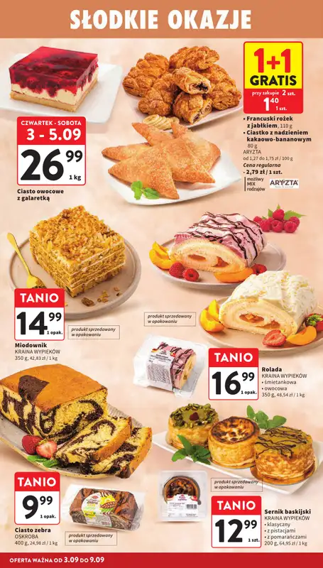 Intermarche - gazetka promocyjna Gazetka od czwartku 03.09 do środy 09.09 - strona 24