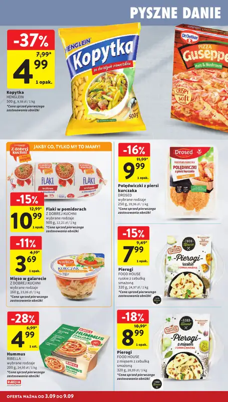Intermarche - gazetka promocyjna Gazetka od czwartku 03.09 do środy 09.09 - strona 20