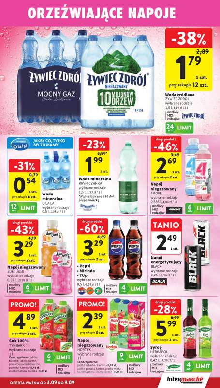 Intermarche - gazetka promocyjna Gazetka od czwartku 03.09 do środy 09.09 - strona 31