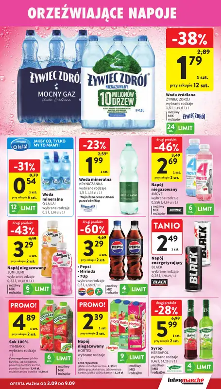 Intermarche - gazetka promocyjna Gazetka od czwartku 03.09 do środy 09.09 - strona 31