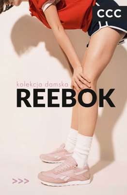 CCC - gazetka promocyjna Damskie obuwie marki REEBOK od poniedziałku 31.08 