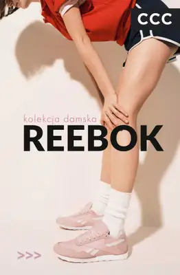 CCC - gazetka promocyjna Damskie obuwie marki REEBOK od poniedziałku 31.08 