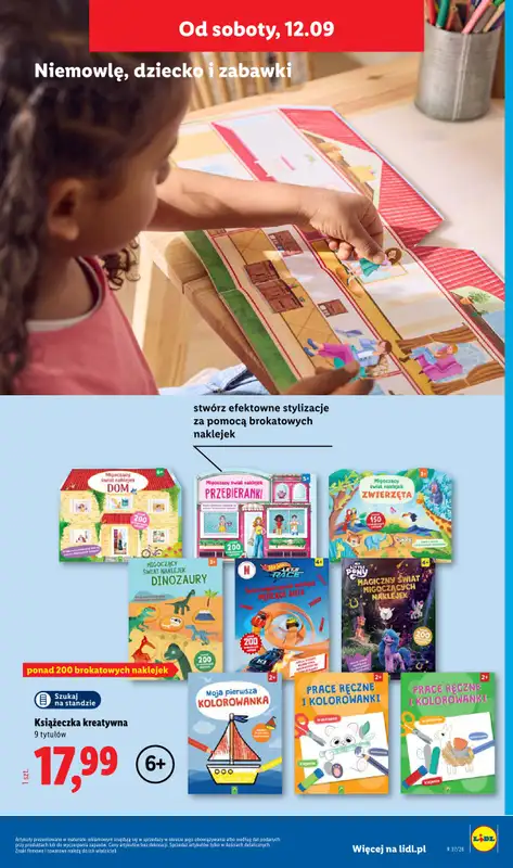 Lidl - gazetka promocyjna Katalog od poniedziałku 07.09 do soboty 12.09 - strona 54
