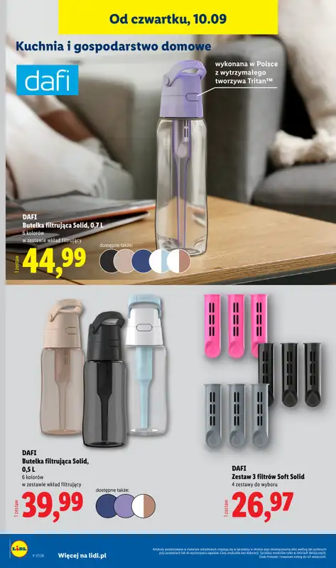 Lidl - gazetka promocyjna Katalog od poniedziałku 07.09 do soboty 12.09 - strona 34