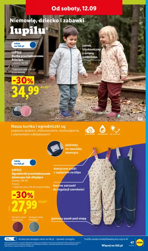 Lidl - gazetka promocyjna Katalog od poniedziałku 07.09 do soboty 12.09 - strona 53