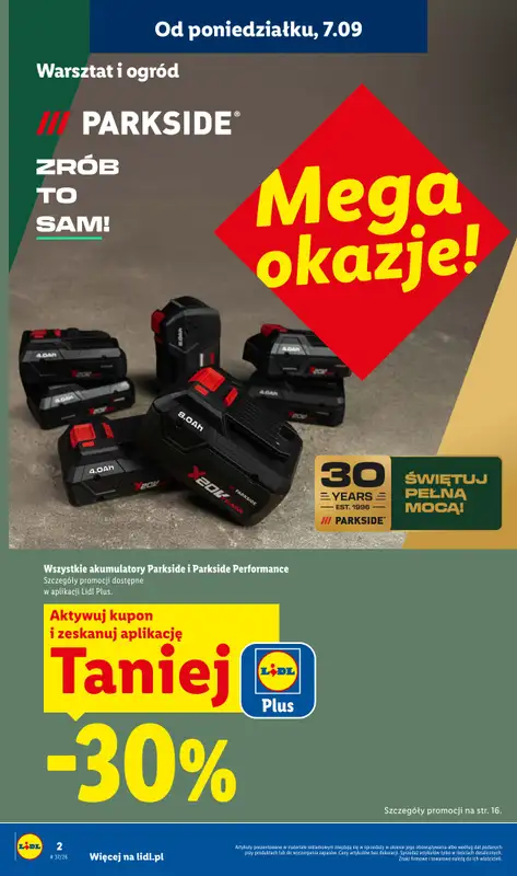 Lidl - gazetka promocyjna Katalog od poniedziałku 07.09 do soboty 12.09 - strona 2