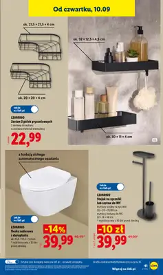 Lidl - gazetka promocyjna Katalog od poniedziałku 07.09 do soboty 12.09 - strona 47