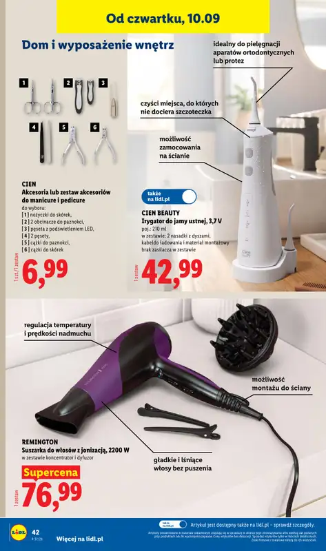 Lidl - gazetka promocyjna Katalog od poniedziałku 07.09 do soboty 12.09 - strona 48