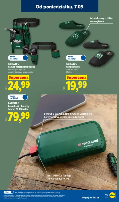 Lidl - gazetka promocyjna Katalog od poniedziałku 07.09 do soboty 12.09 - strona 19