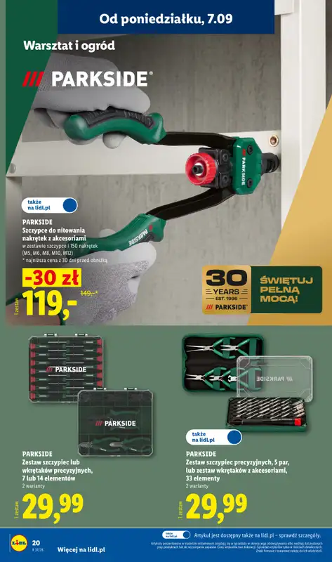 Lidl - gazetka promocyjna Katalog od poniedziałku 07.09 do soboty 12.09 - strona 24