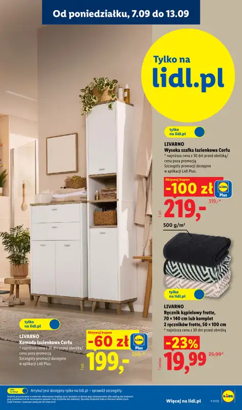 Lidl - gazetka promocyjna Katalog od poniedziałku 07.09 do soboty 12.09 - strona 9