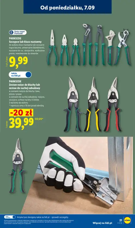 Lidl - gazetka promocyjna Katalog od poniedziałku 07.09 do soboty 12.09 - strona 25