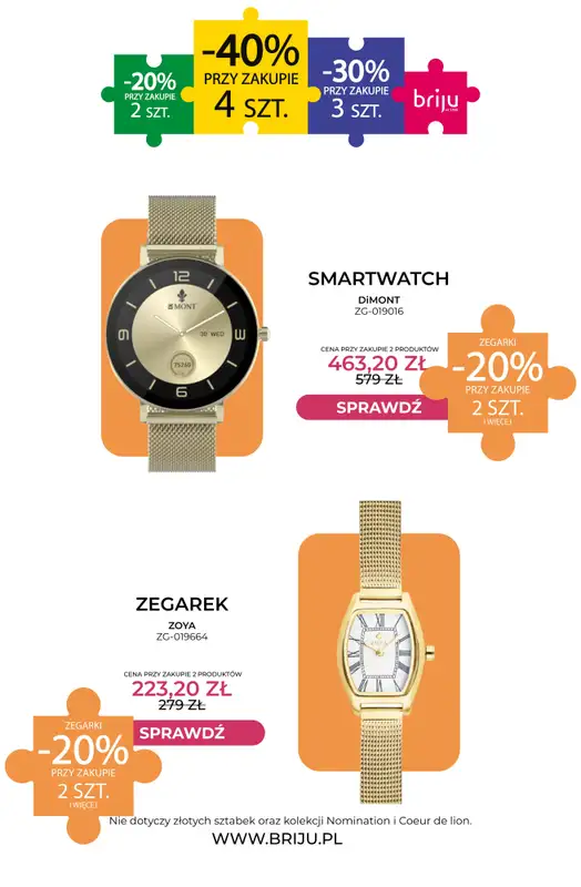 Briju - gazetka promocyjna Oferta promocyjna od środy 02.09 do środy 30.09 - strona 13
