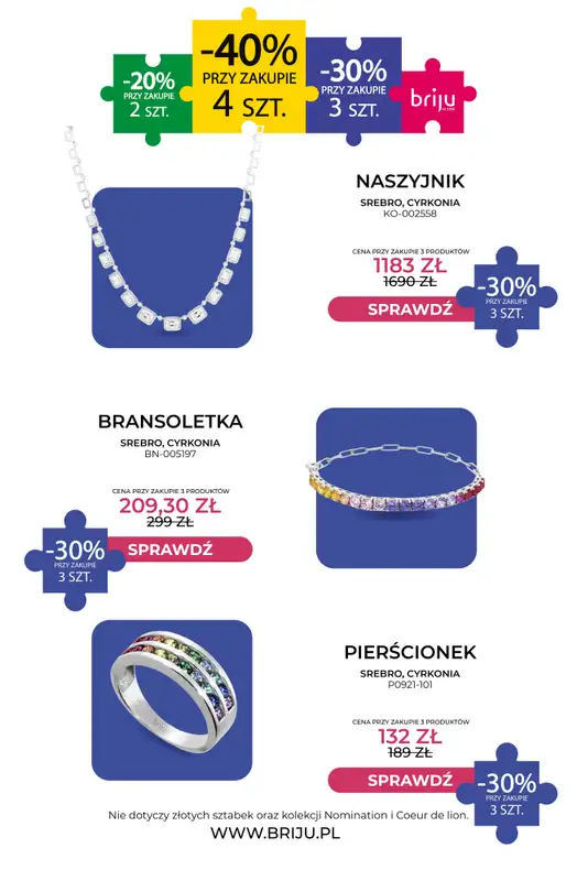 Briju - gazetka promocyjna Oferta promocyjna od środy 02.09 do środy 30.09 - strona 8
